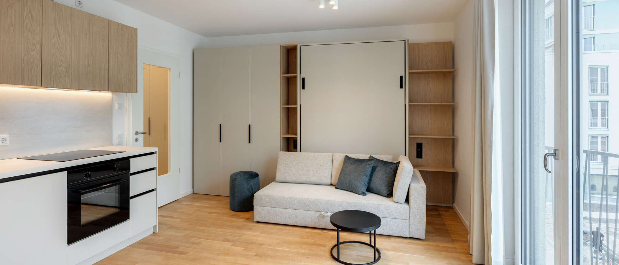 apartamento München Berg am Laim 01 zona de día  14936