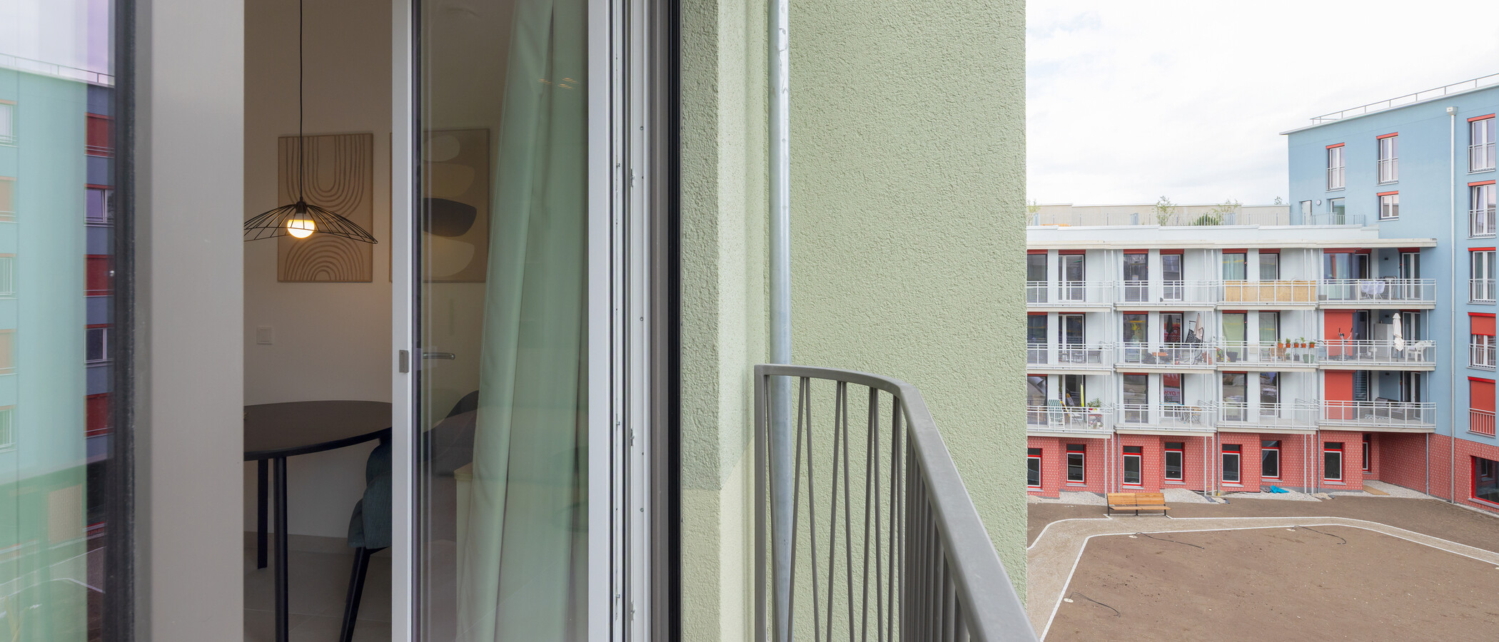 apartamento München Berg am Laim 01 balcón 14937