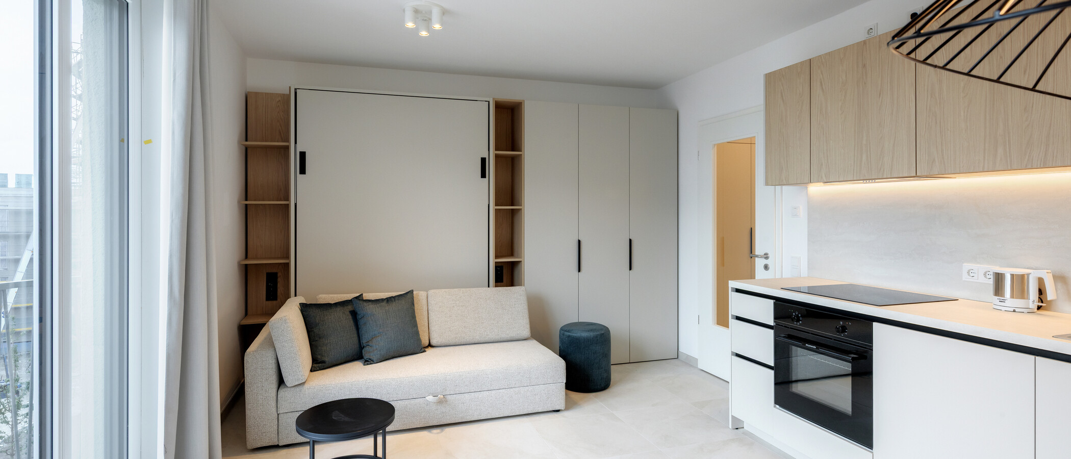 apartamento München Berg am Laim 02 zona de día  14937