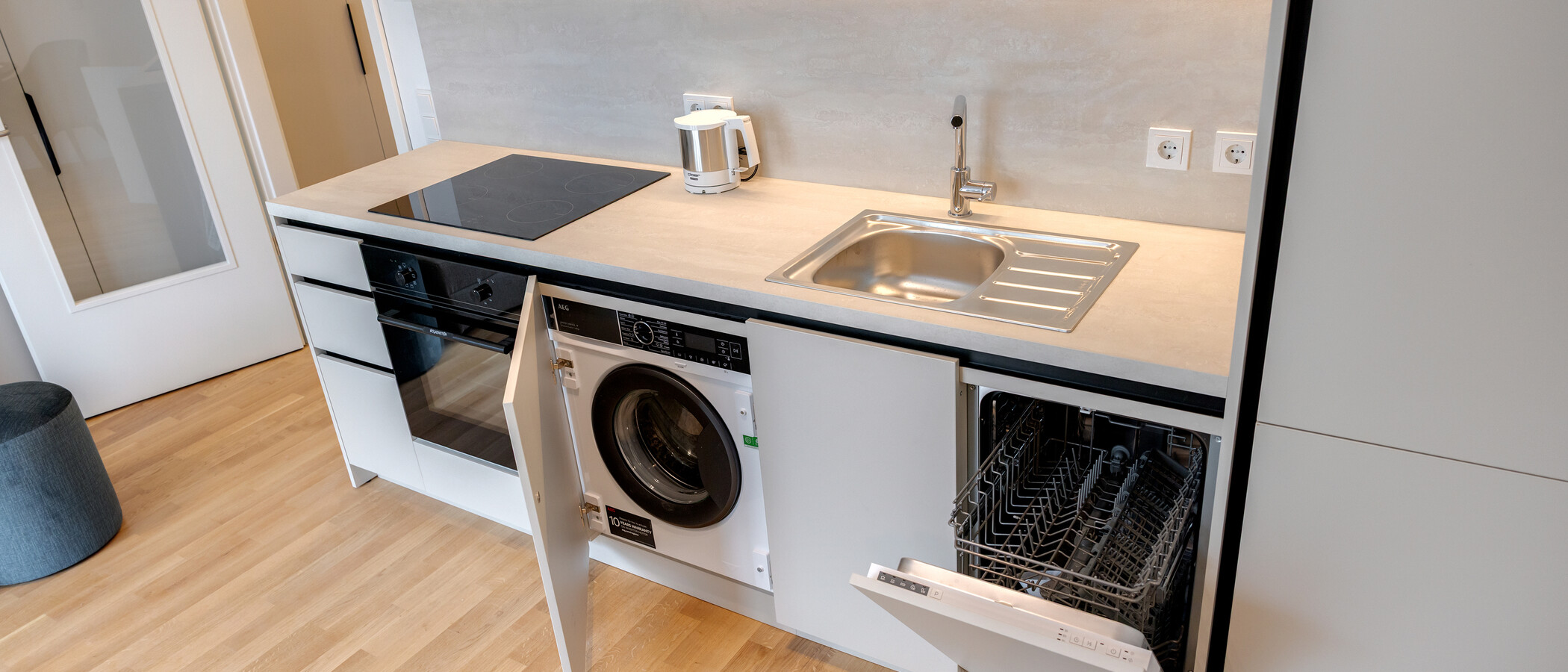 apartamento München Berg am Laim 02 cocina 14938