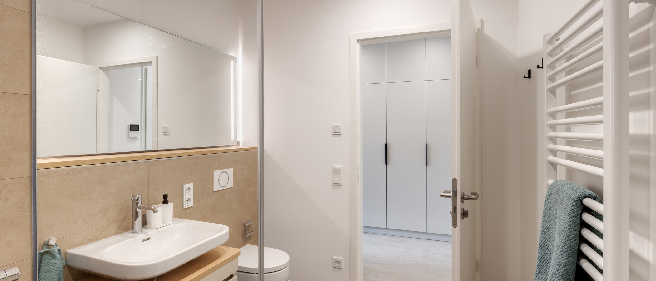 apartamento München Berg am Laim 02 baño 14938