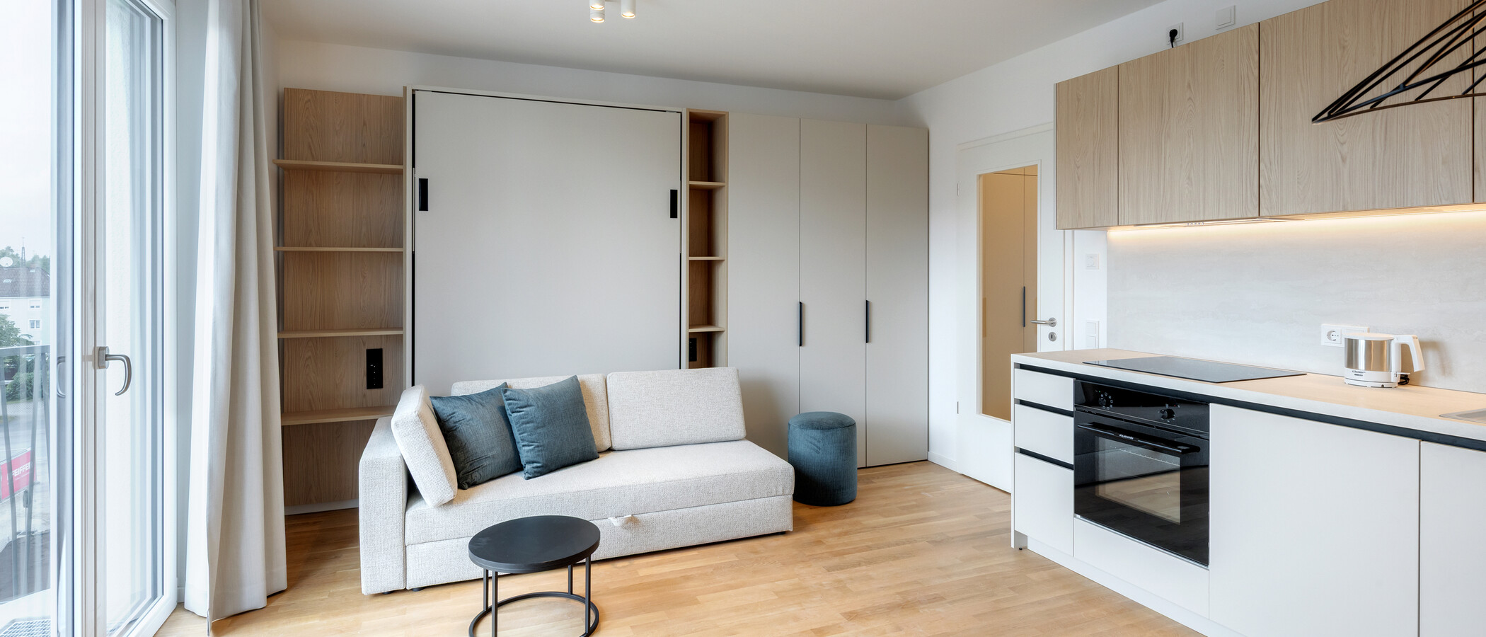 apartamento München Berg am Laim 01 zona de día  14938