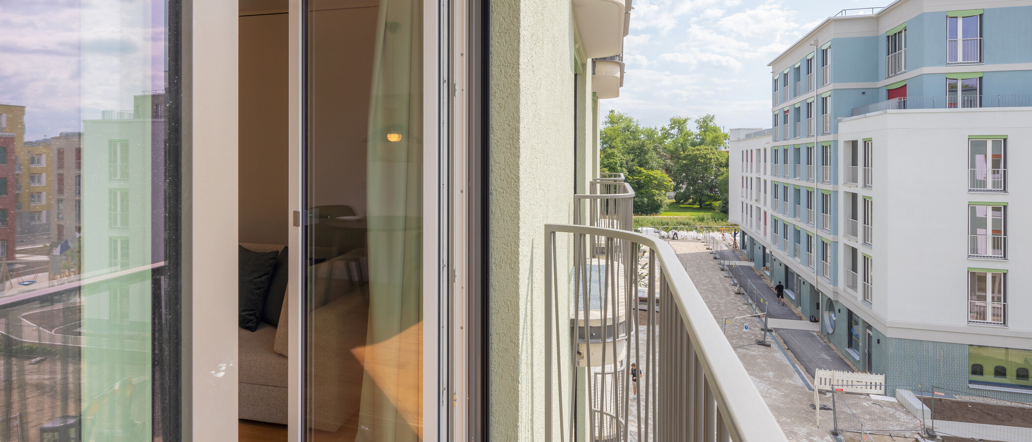 apartamento München Berg am Laim 01 balcón 14939