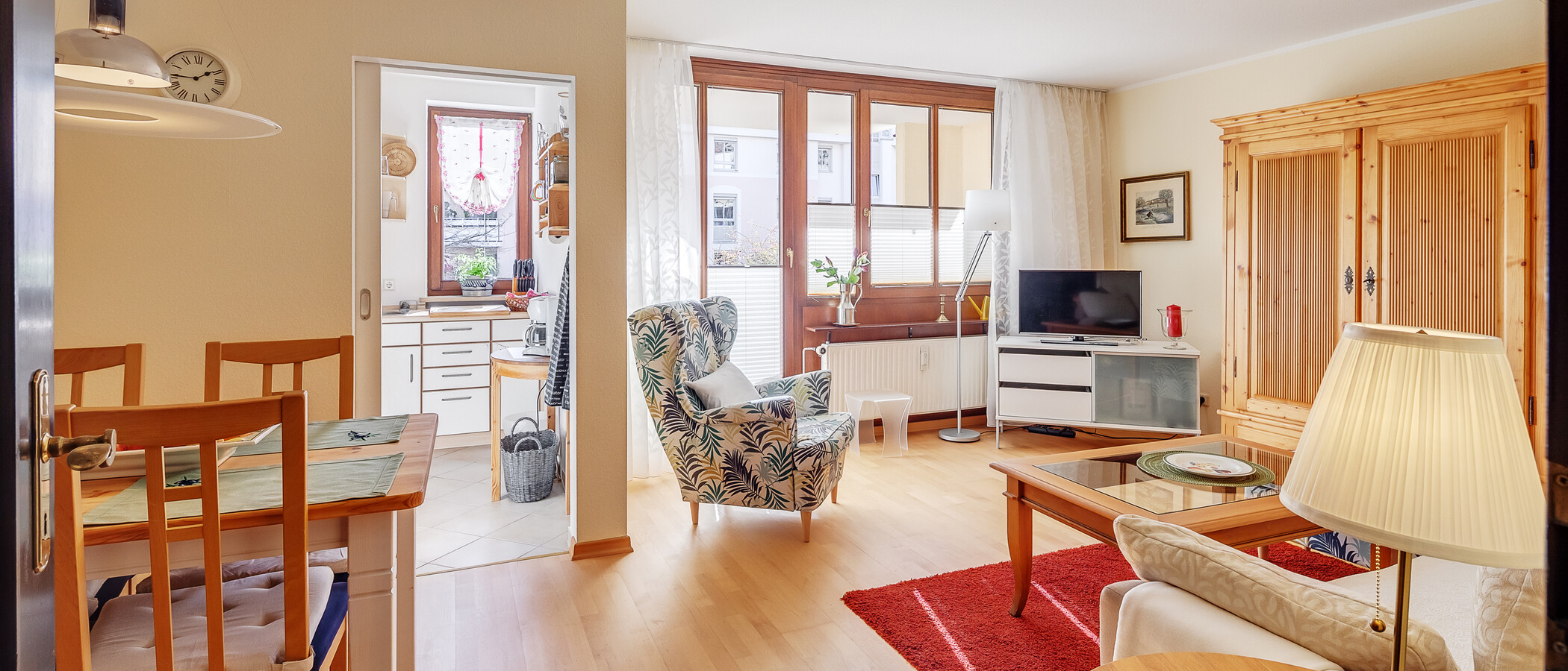 apartamento München Schwabing-Nord (zw. Belgrad- & Leopoldstraße) 02 zona de día  1494