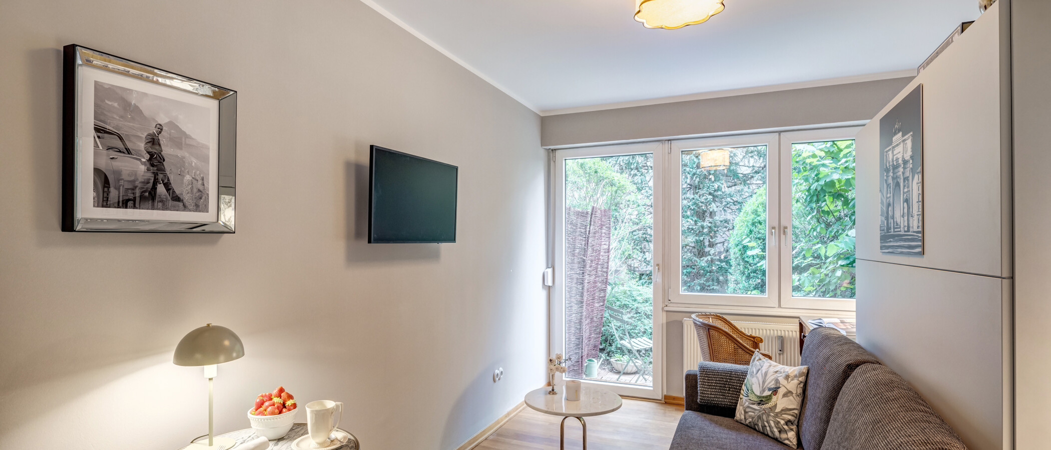 apartamento München Maxvorstadt 02 zona de día  14941