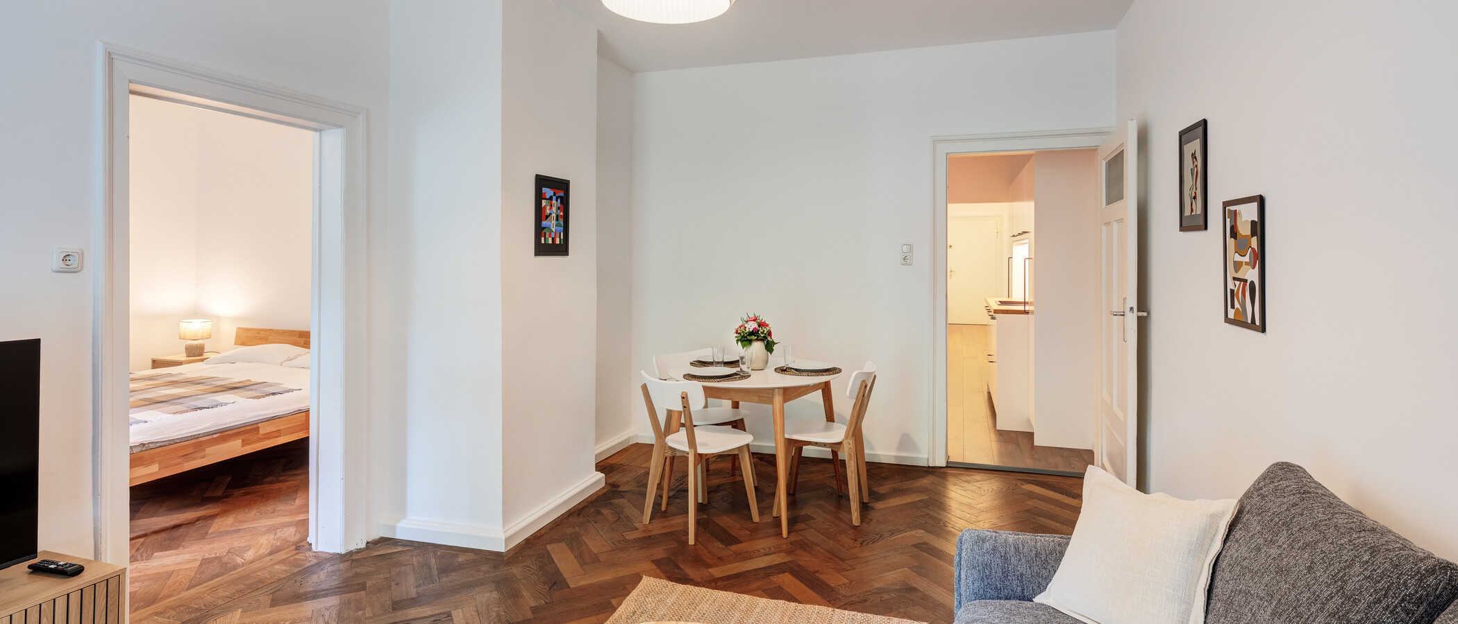 apartamento München Neuhausen 02 zona de día  14942