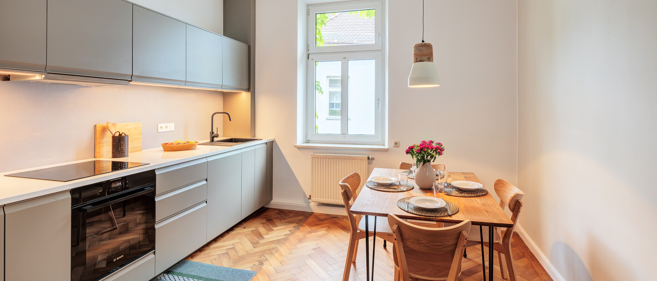 apartamento München Neuhausen 03 cocina 14943