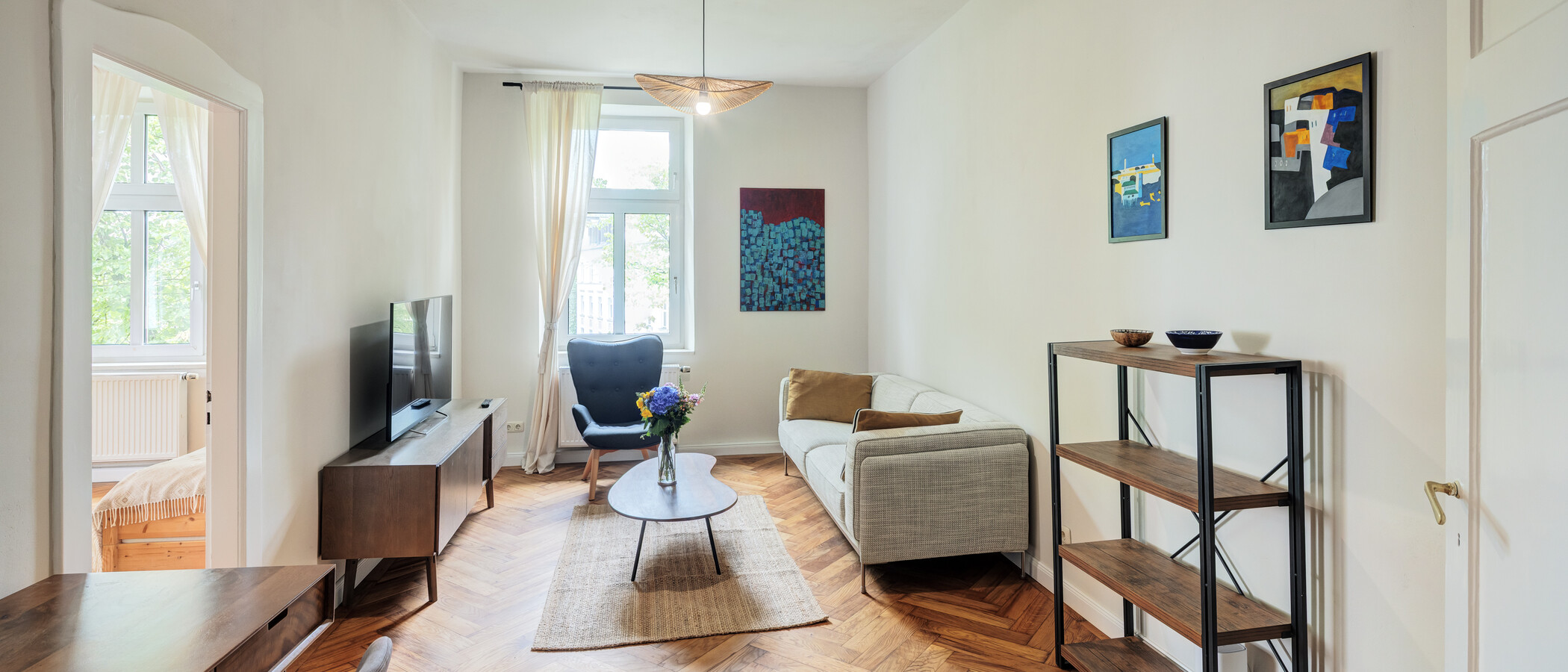 apartamento München Neuhausen 01 zona de día  14943