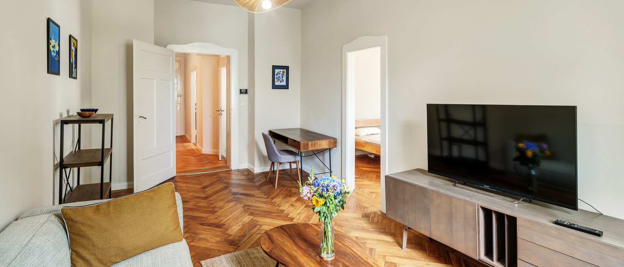 apartamento München Neuhausen 03 zona de día  14943