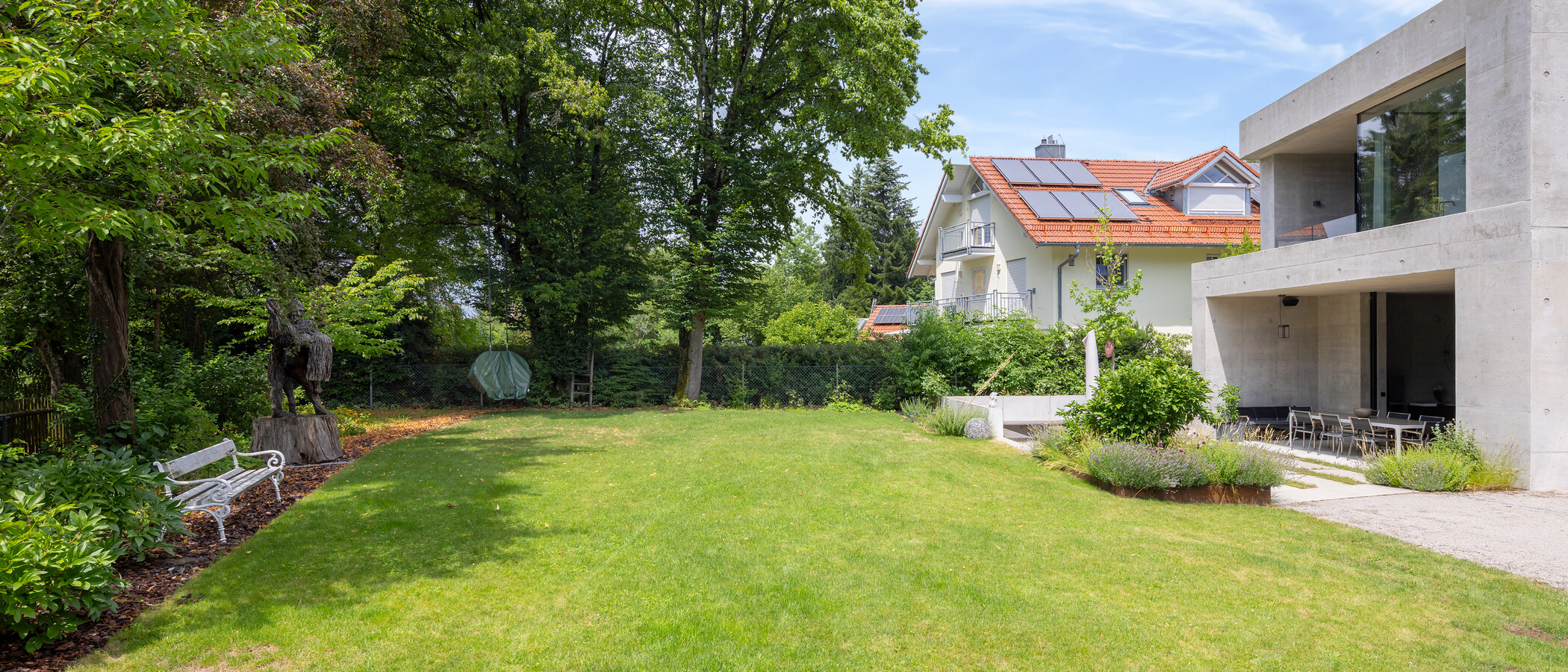 villa München Harlaching 01 jardín 14944