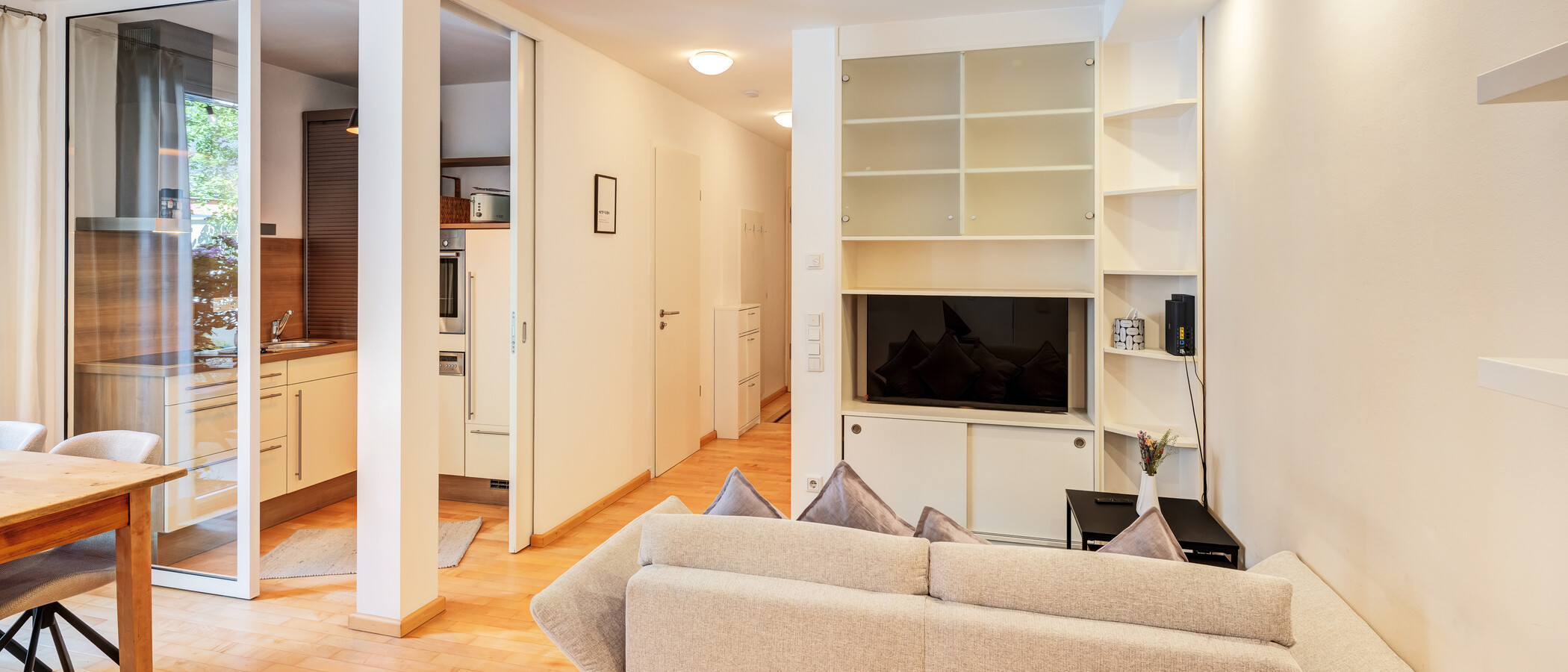 apartamento München Maxvorstadt - Museumsviertel 03 zona de día  14945