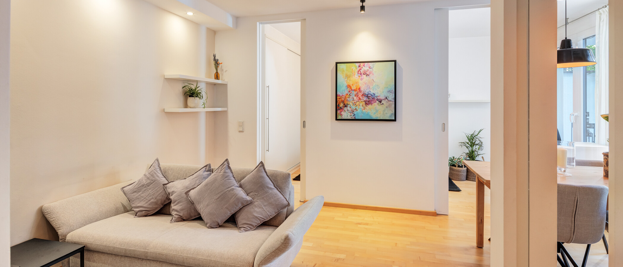 apartamento München Maxvorstadt - Museumsviertel 05 zona de día  14945