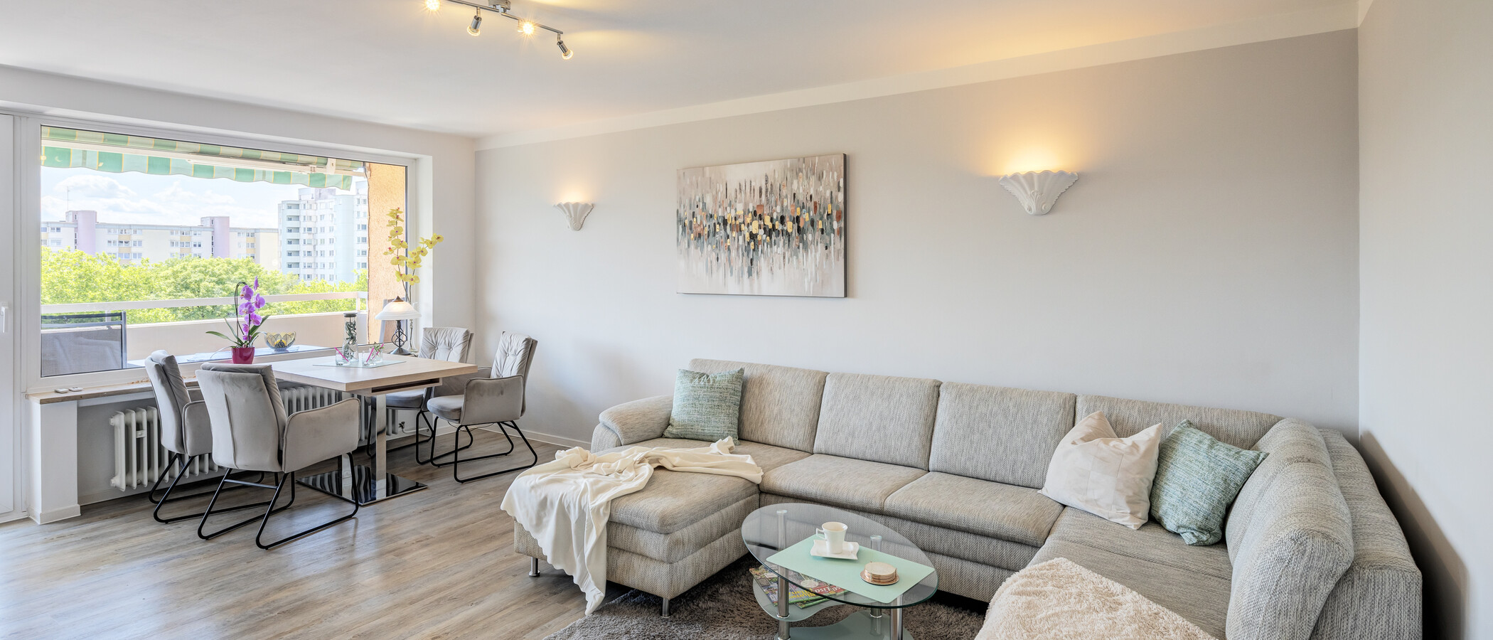apartamento München Neuperlach 01 zona de día  14948