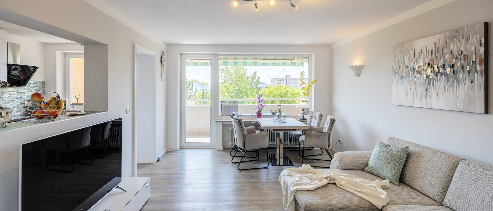 apartamento München Neuperlach 03 zona de día  14948