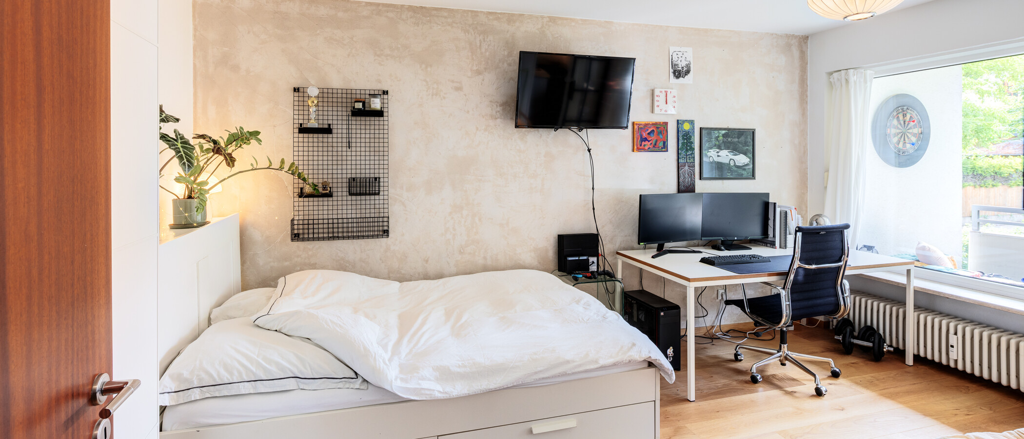 apartamento München Harlaching 01 zona de día  14949