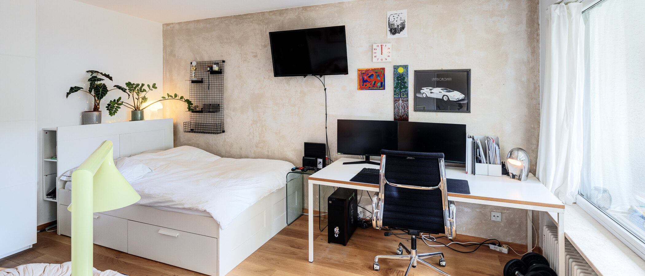 apartamento München Harlaching 04 zona de día  14949