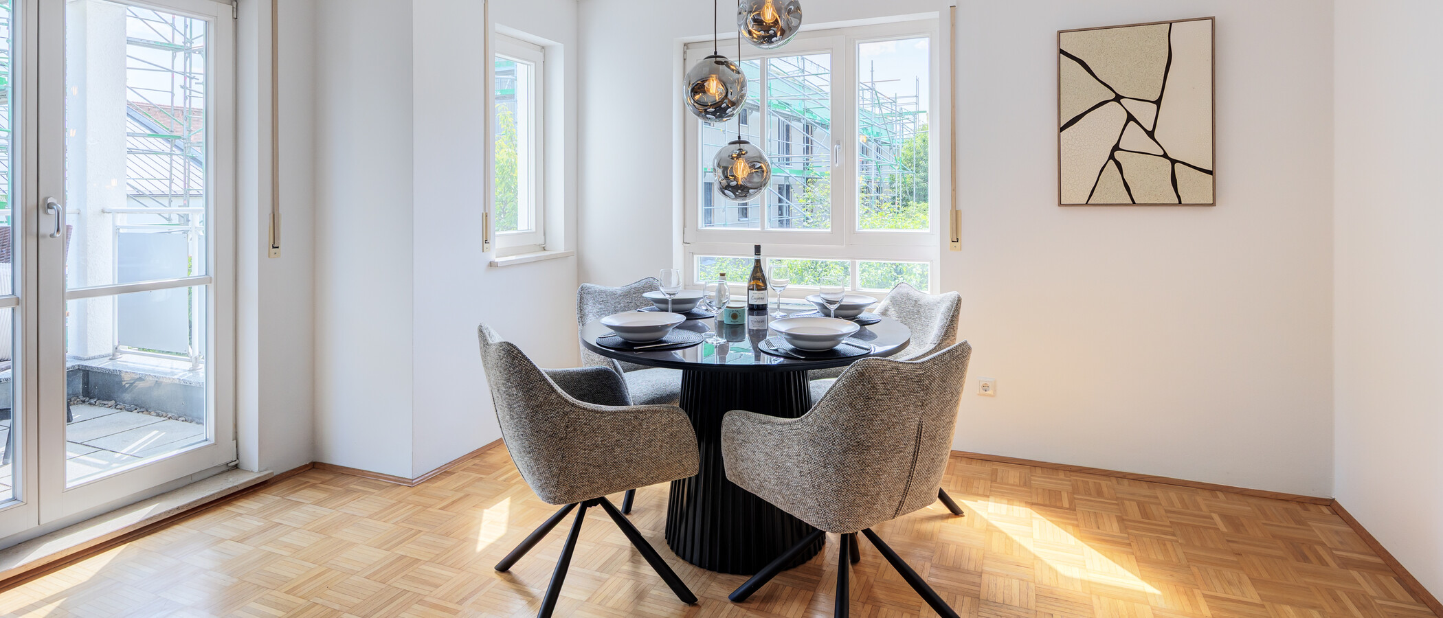apartamento Herrsching am Ammersee 03 zona de día  14952