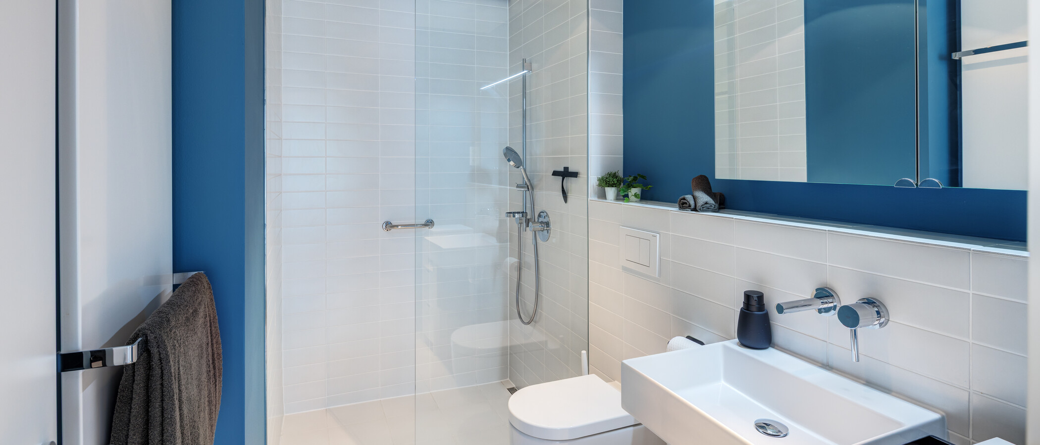 ático con terraza München Ludwigsvorstadt 01 2. baño 14956