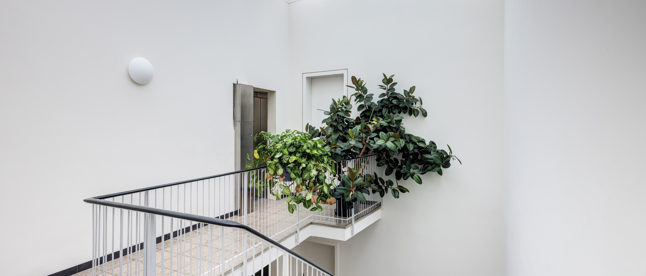 ático con terraza München Ludwigsvorstadt 01 escalera 14956