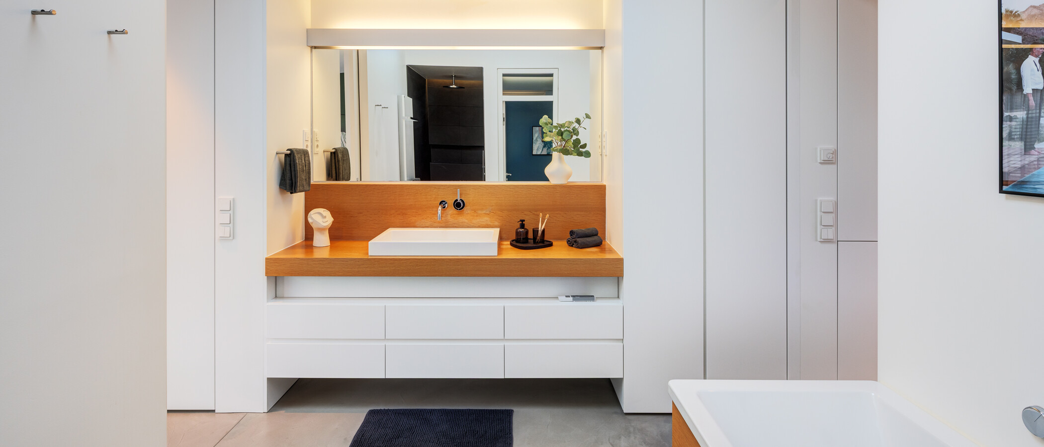 ático con terraza München Ludwigsvorstadt 01 1. baño 14956