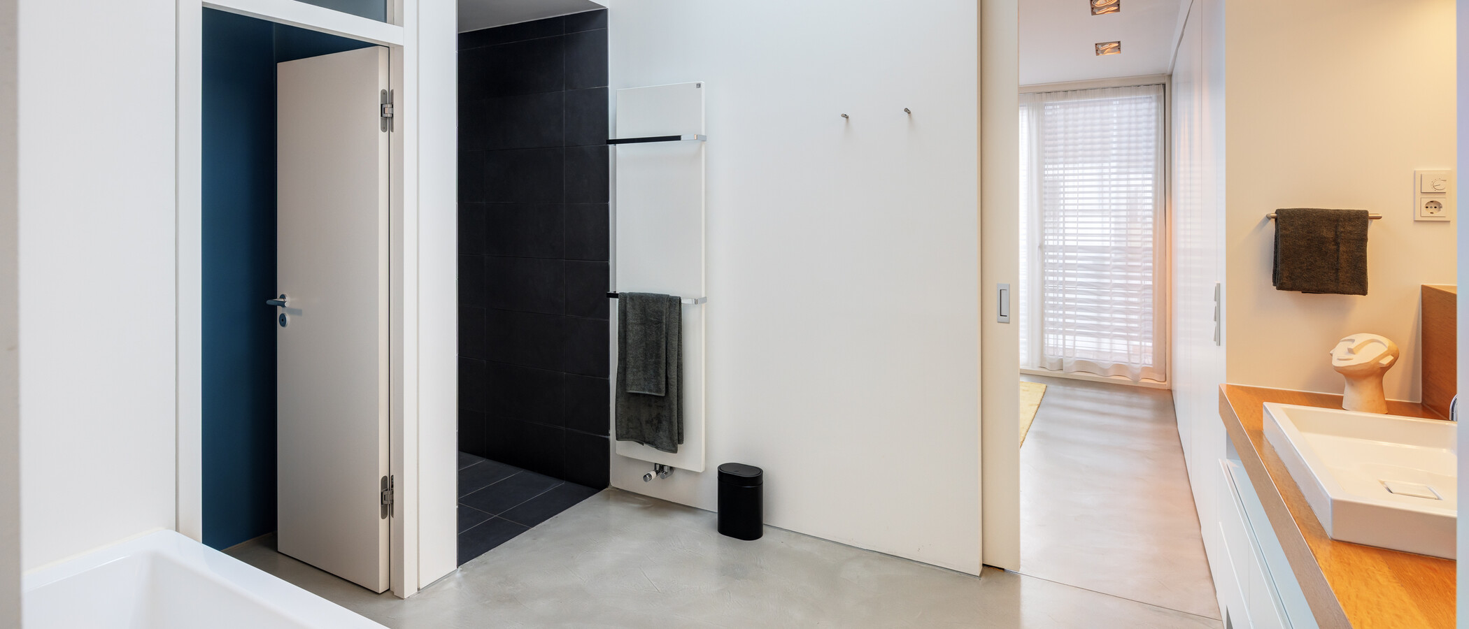 ático con terraza München Ludwigsvorstadt 03 1. baño 14956