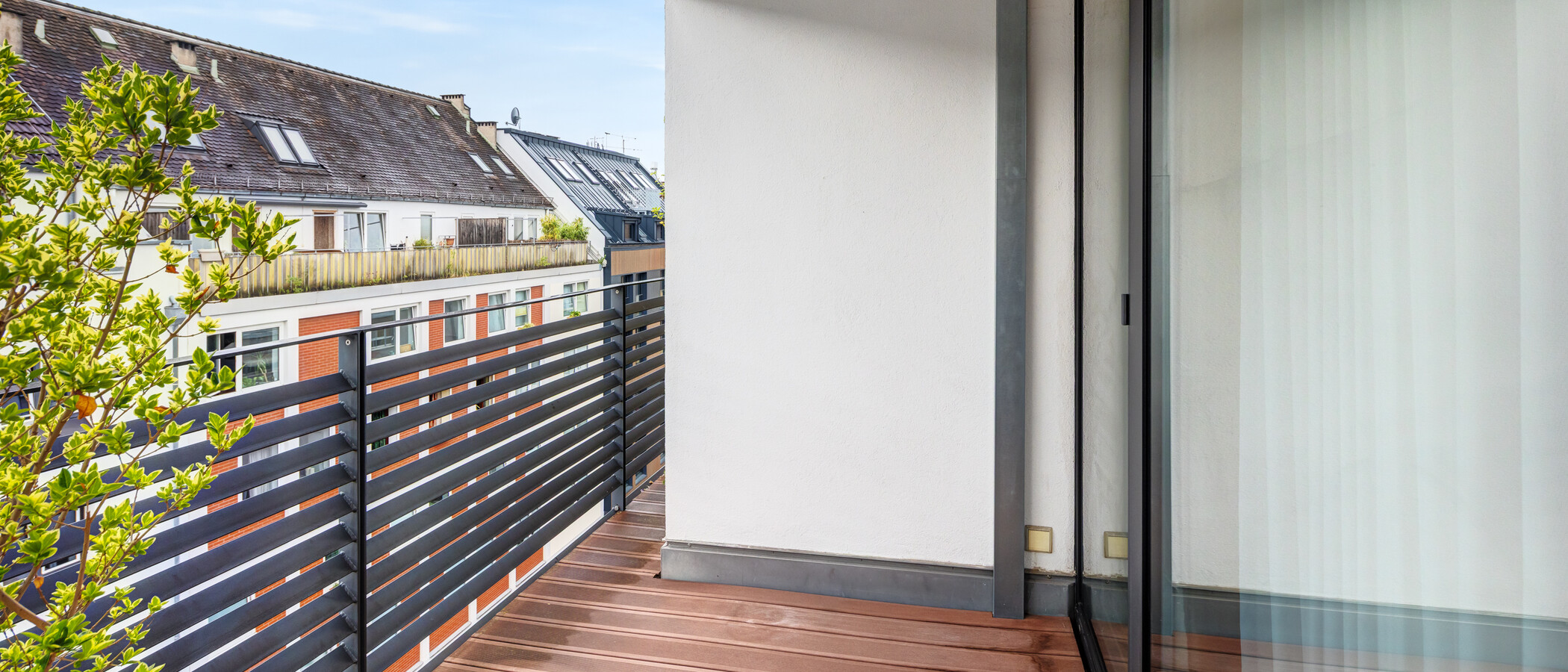 ático con terraza München Ludwigsvorstadt 02 2. logia 14956