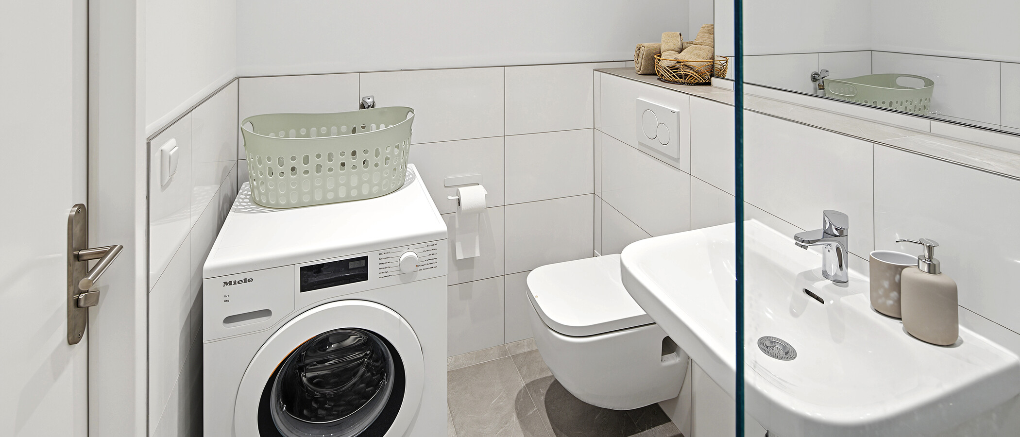 apartamento München Arabellapark 03 baño 14958