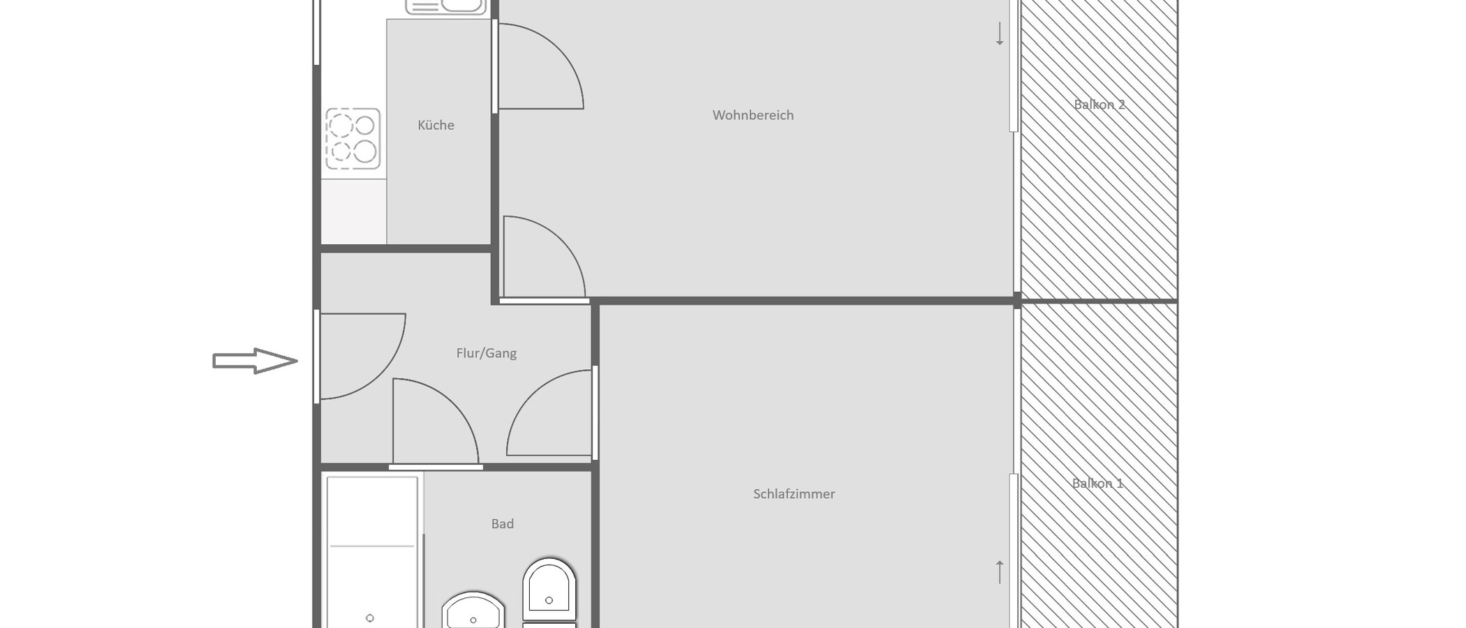 apartamento München Arabellapark 01 plano 14958