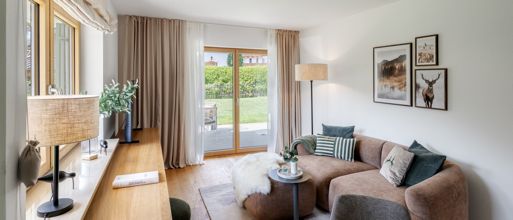 apartamento Rottach-Egern 01 zona de día  14959
