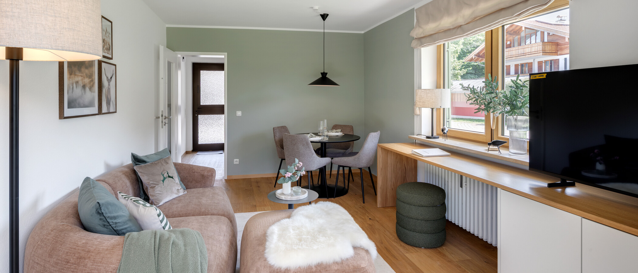 apartamento Rottach-Egern 04 zona de día  14959