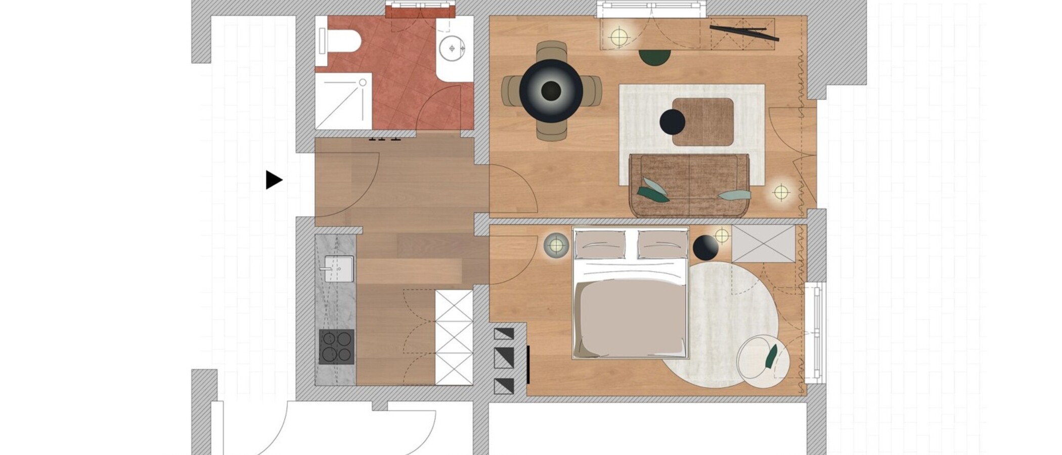 apartamento Rottach-Egern 01 plano 14959