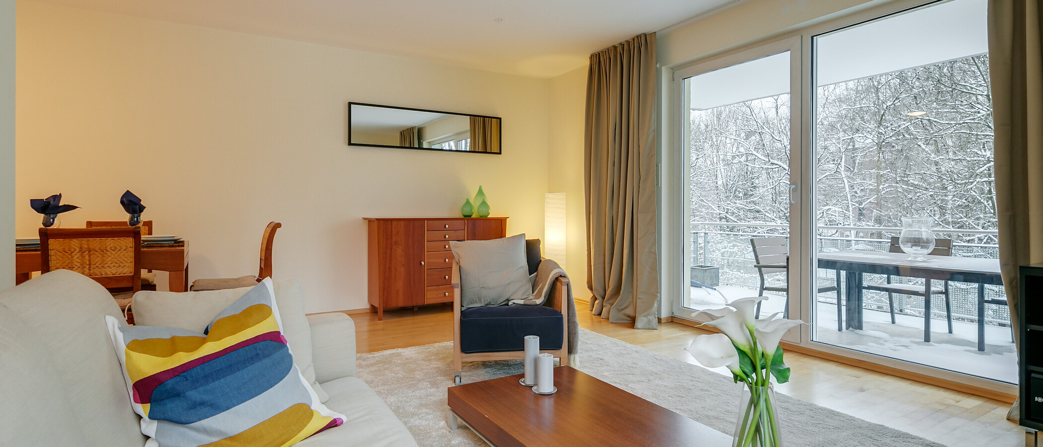 apartamento München Glockenbachviertel 04 salón 1496