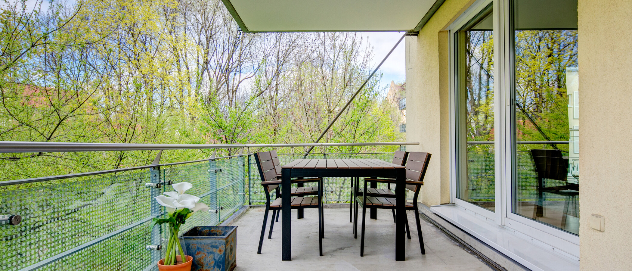 apartamento München Glockenbachviertel 01 balcón 1496