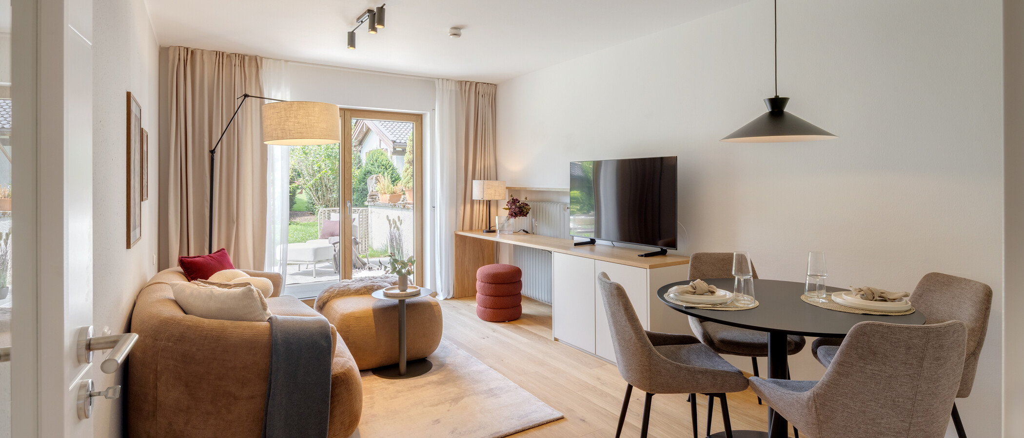 apartamento Rottach-Egern 02 zona de día  14964