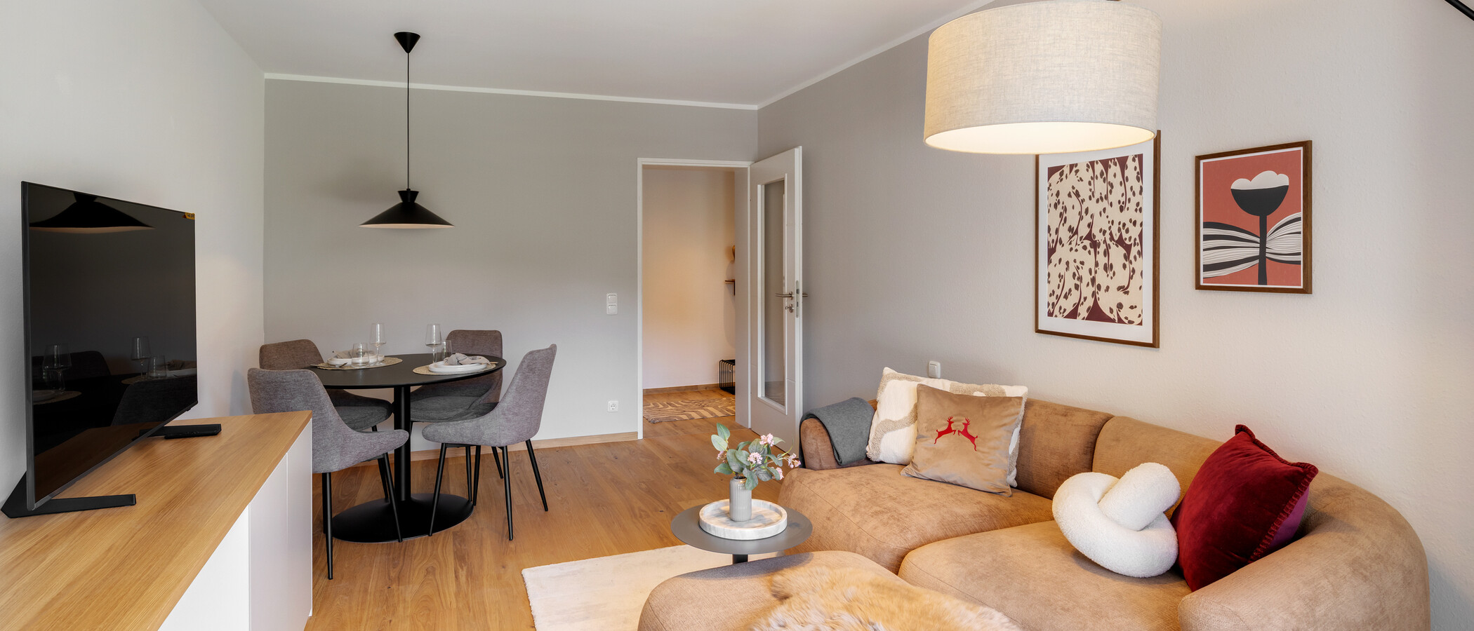 apartamento Rottach-Egern 03 zona de día  14964