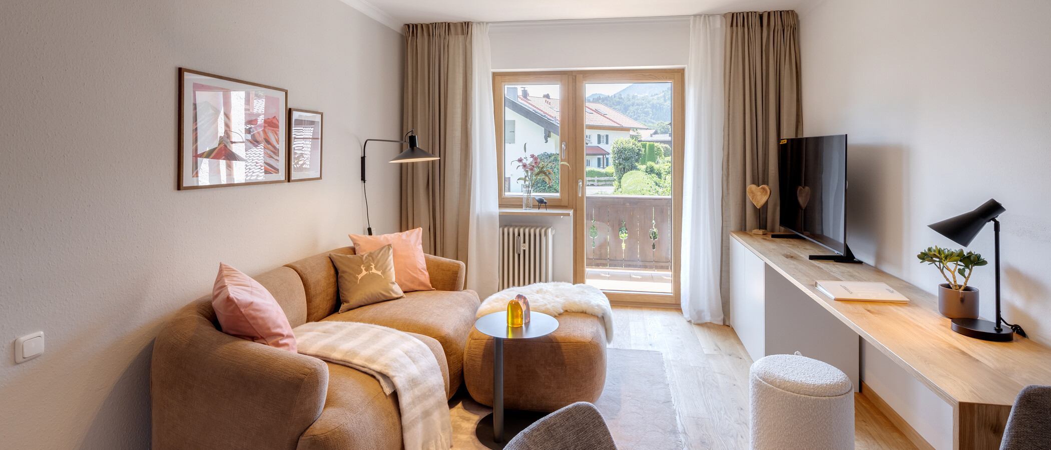 apartamento Rottach-Egern 01 zona de día  14966