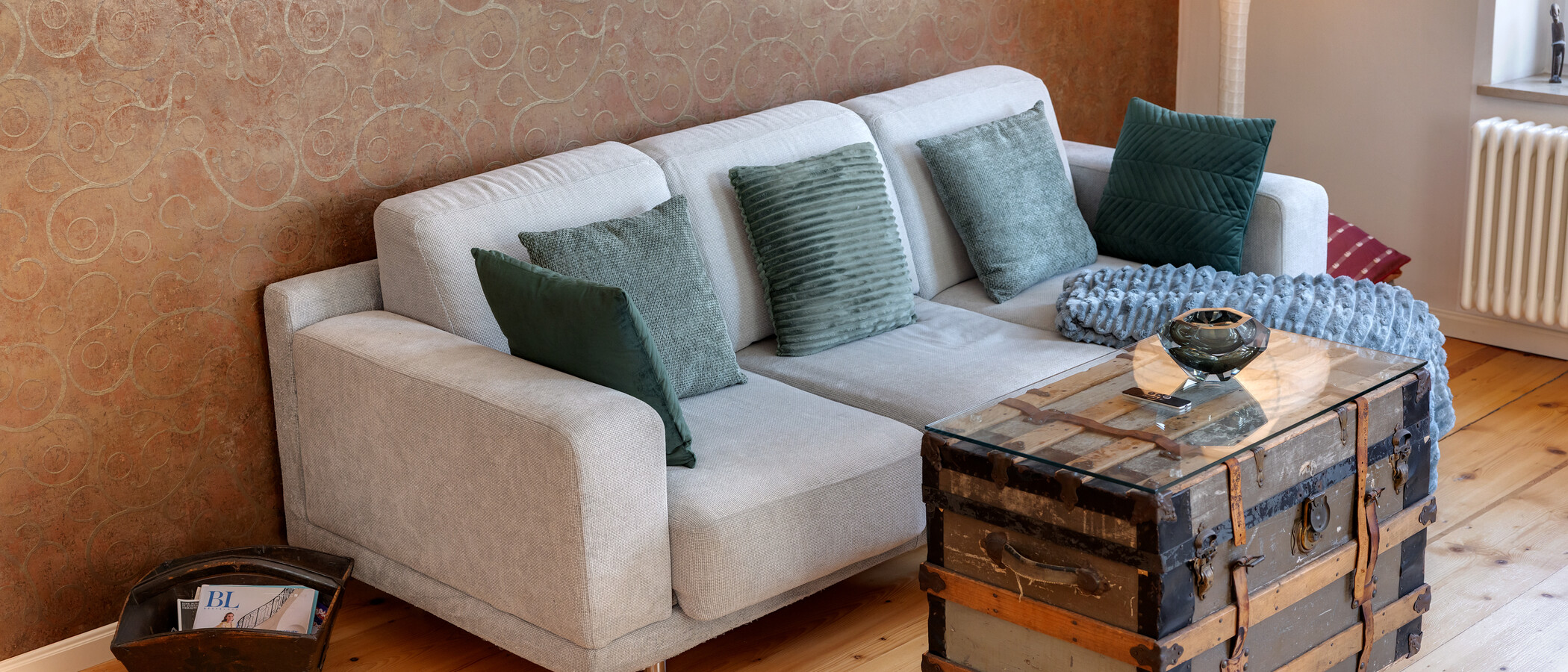 apartamento München Glockenbachviertel 02 zona de día  14967