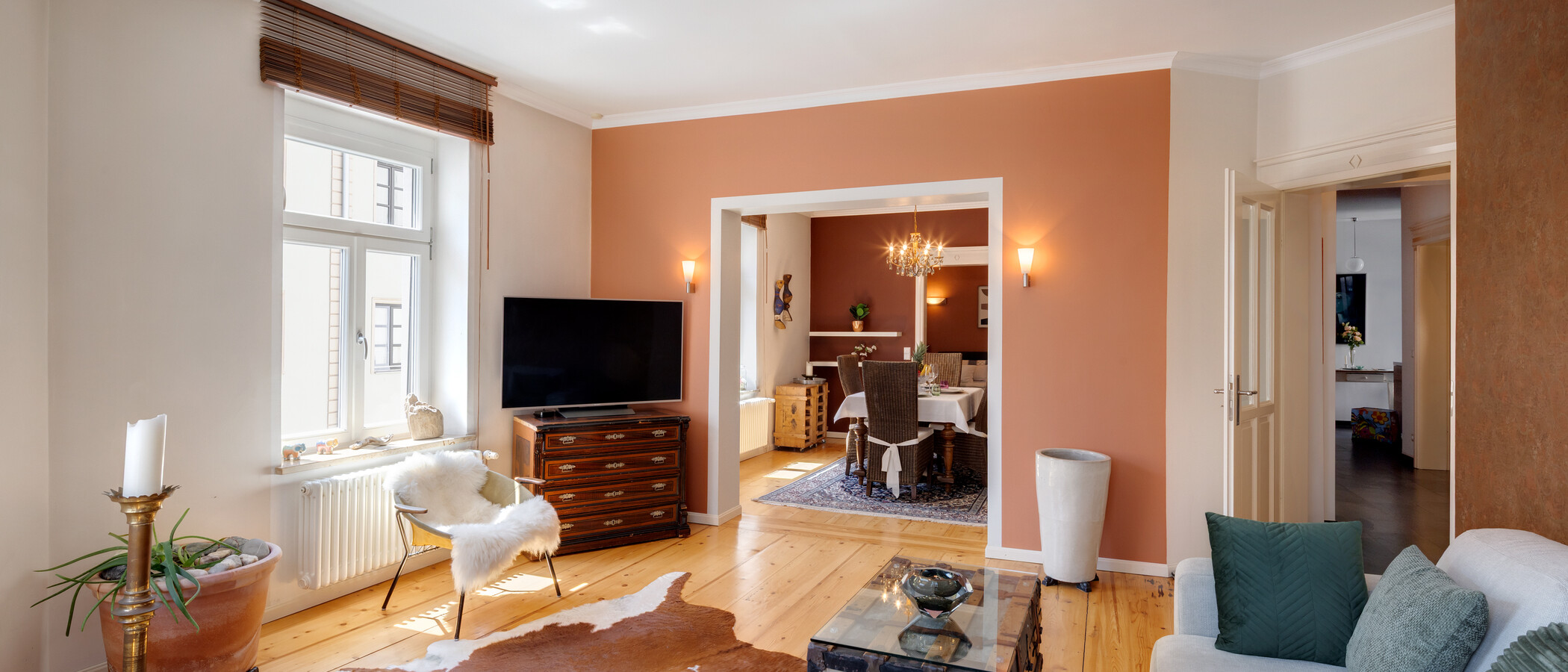 apartamento München Glockenbachviertel 03 zona de día  14967
