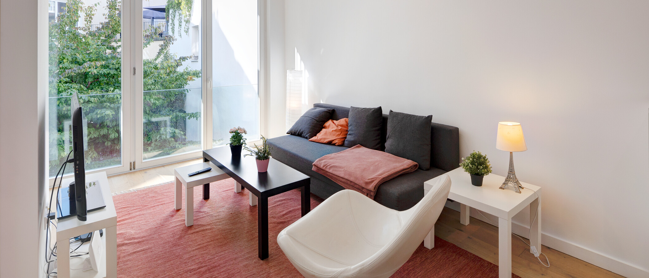 apartamento München Maxvorstadt 02 zona de día  14968