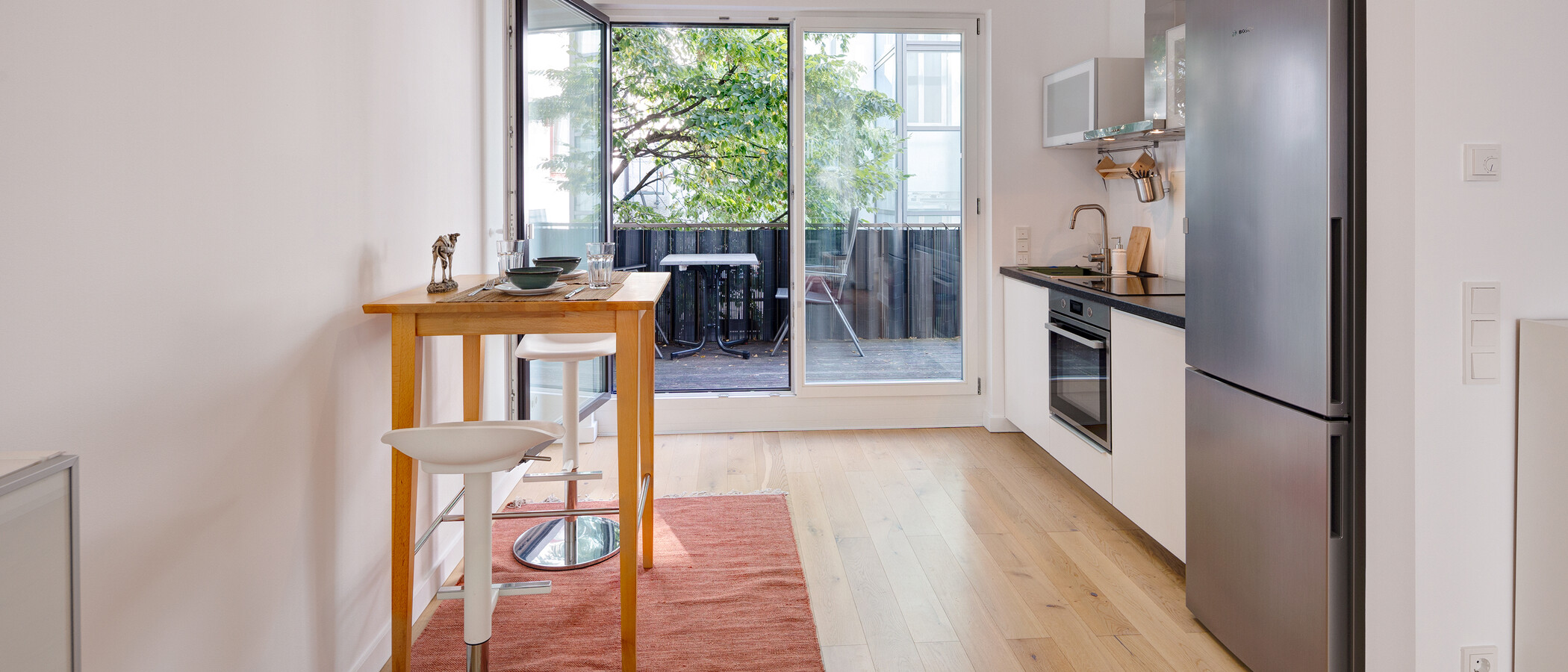 apartamento München Maxvorstadt 03 zona de día  14968