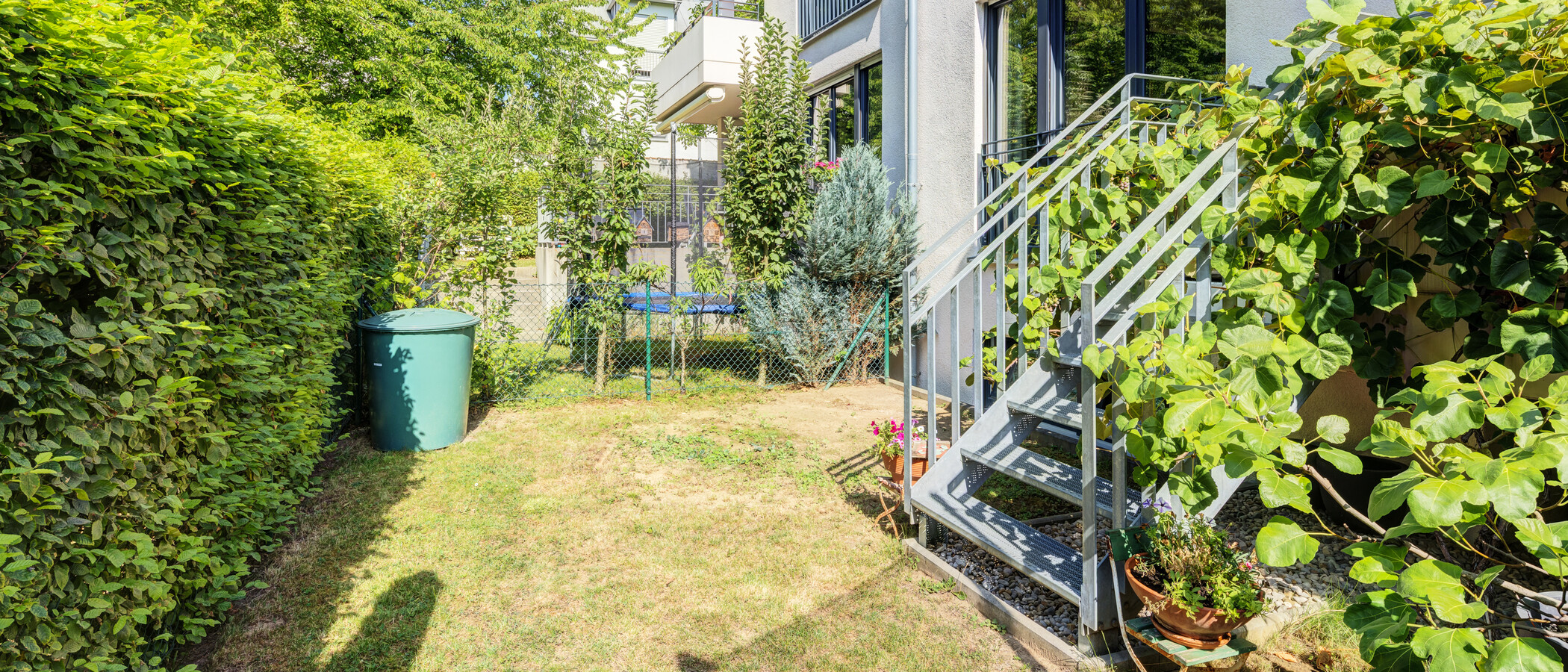 dúplex München Oberföhring 02 jardín 14969