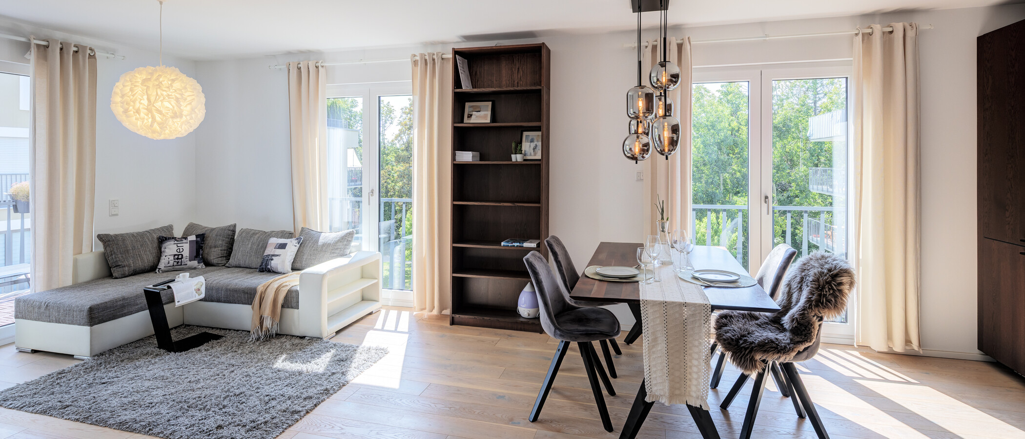 apartamento München Neuaubing 02 zona de día  14970