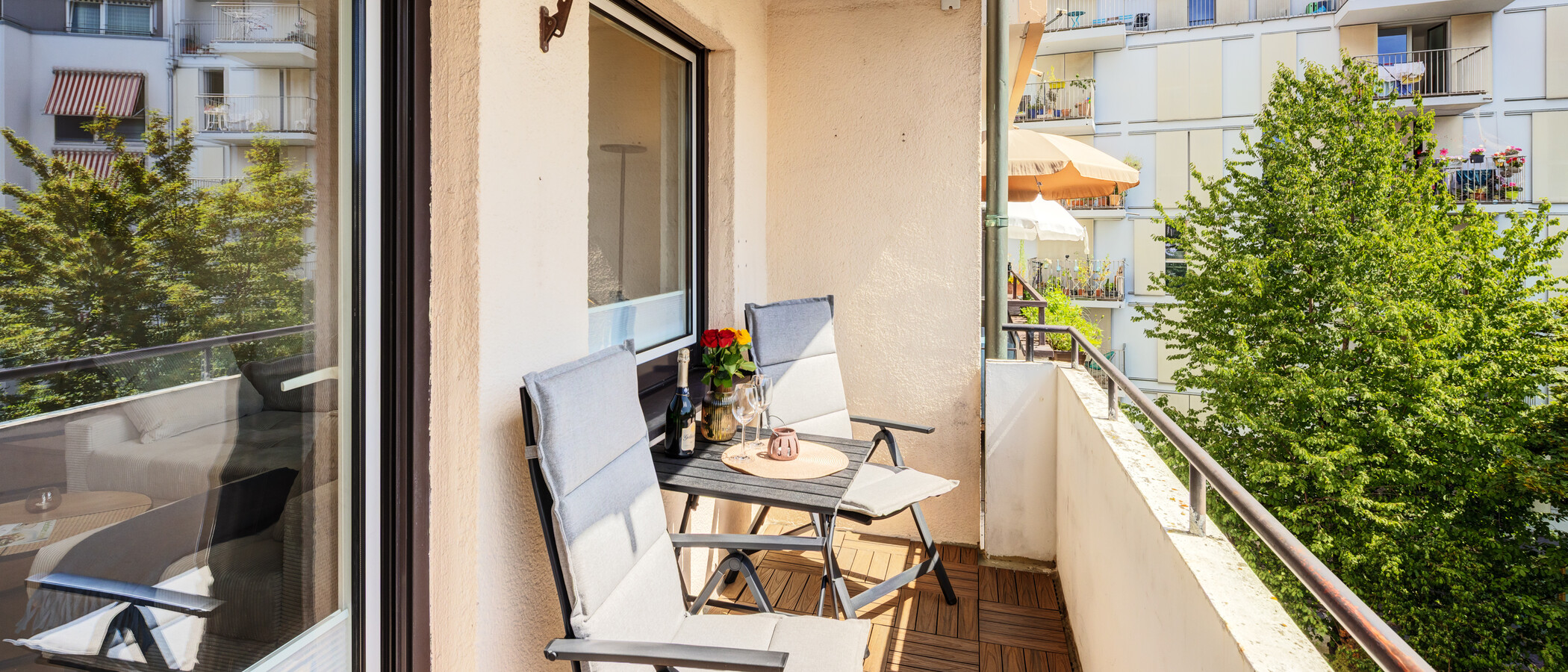 apartamento München Untergiesing 01 balcón 14971
