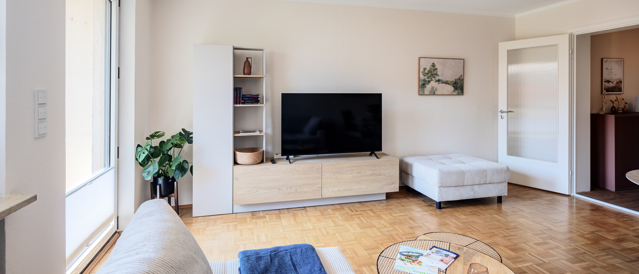 apartamento München Untergiesing 03 sala de estar 14971