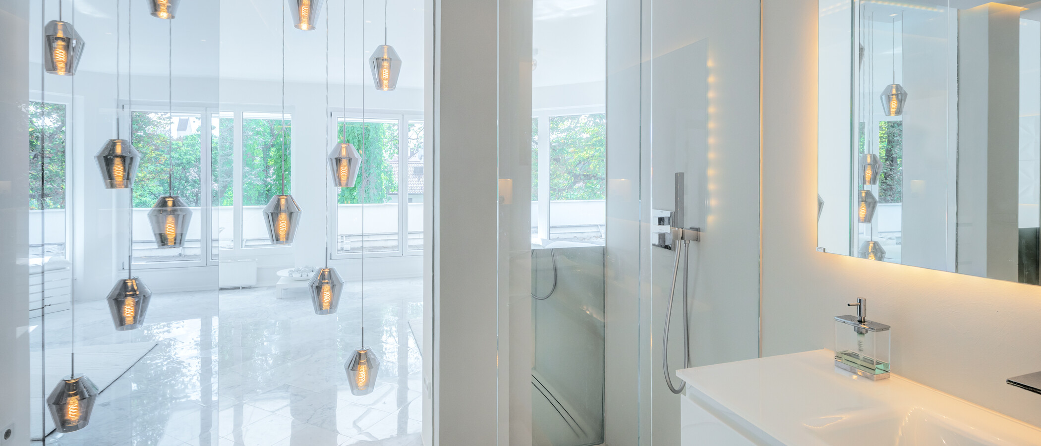 ático lujoso München Bogenhausen 01 baño 14972