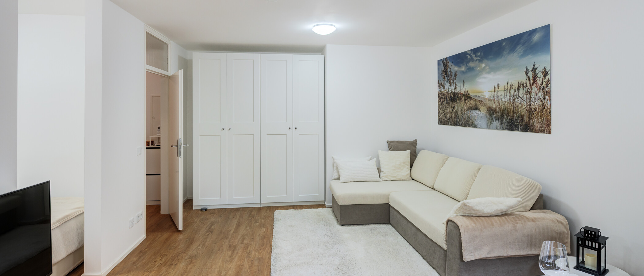 apartamento München Parkstadt Solln 05 zona de día  14974
