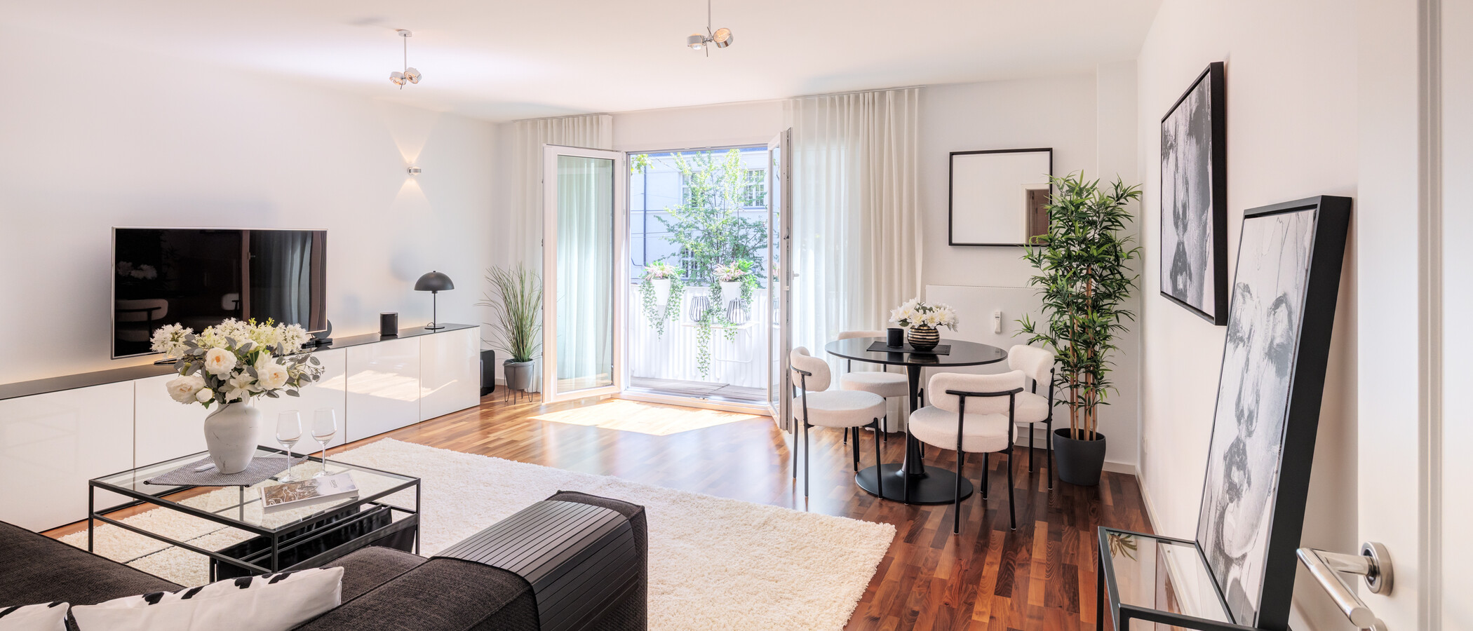 apartamento München Schwabing-West (rund um den Hohenzollernplatz) 01 sala de estar 14976