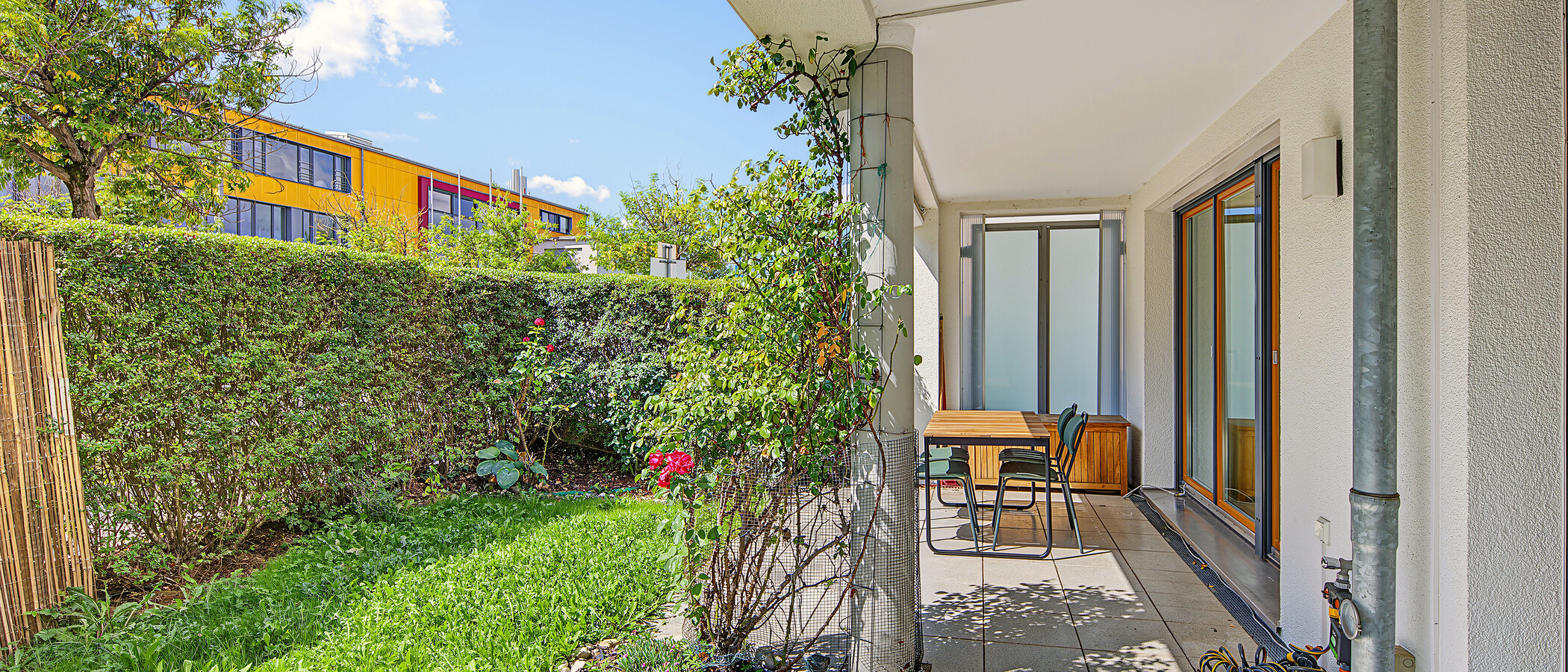 apartamento München Nymphenburg 01 jardín 14977