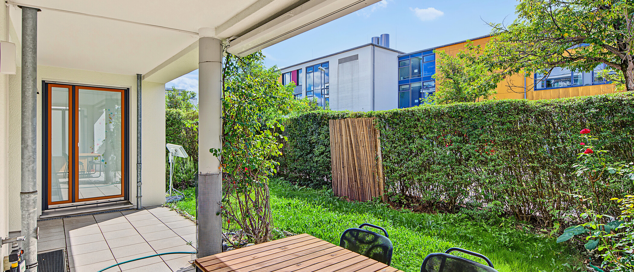apartamento München Nymphenburg 02 jardín 14977