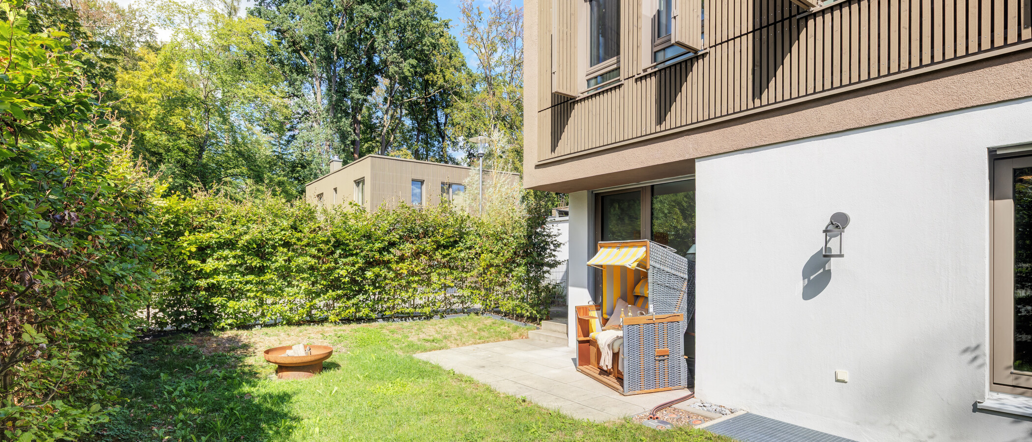 casa pareada Herrsching am Ammersee 01 terraza 14978
